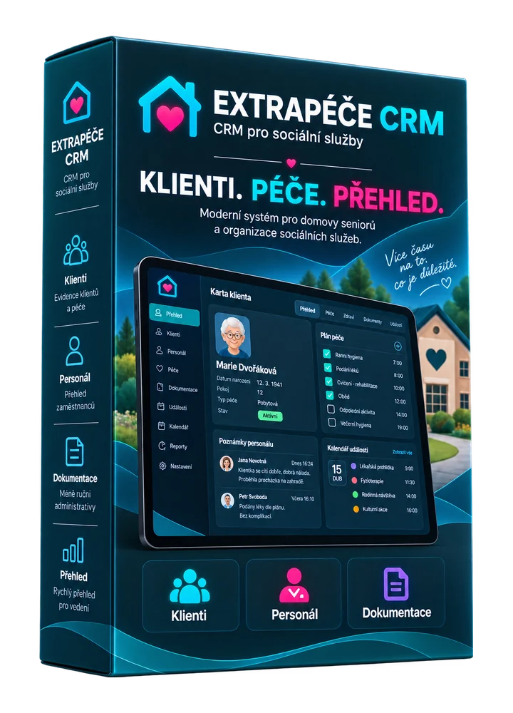 Extrapéče – CRM pro sociální služby